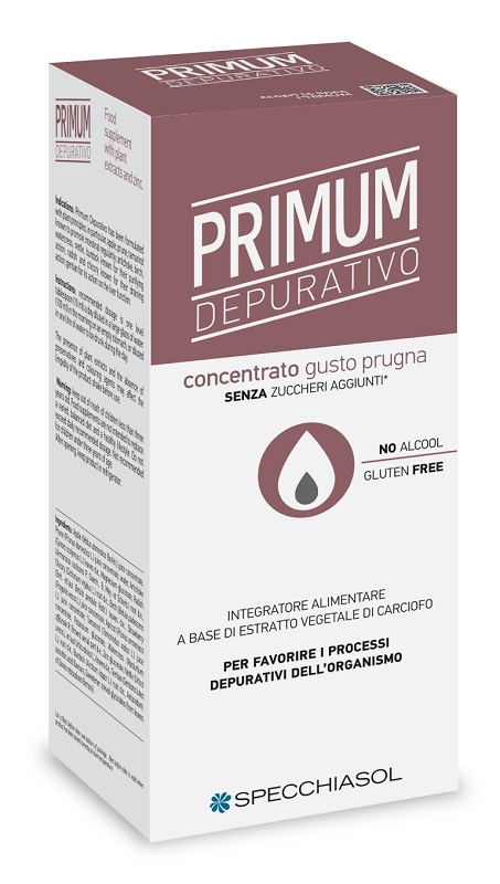 PRIMUM DEPURATIVO PRUGNA 250 ML - pharmaluna