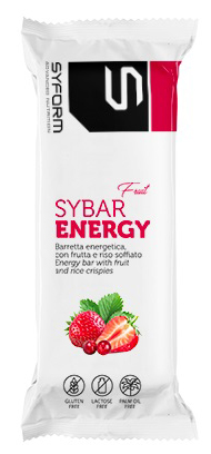 SYBAR ENERGY FRUIT BARRETTA FRAGOLA 40 G - pharmaluna