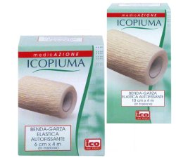ICOPIUMA BENDA GARZA ELASTICA AUTOFISSANTE CM8X4MT - pharmaluna