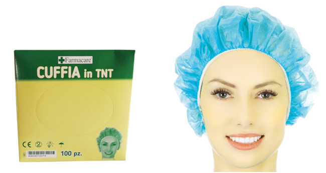 CUFFIA TNT 100 PEZZI - pharmaluna