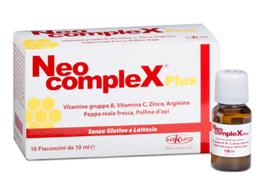 NEOCOMPLEX PLUS 10 FLACONCINI MONODOSE 10 ML - pharmaluna