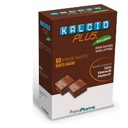 KALCIO PLUS CIOCCOLATO 60 TAVOLETTE MORBIDE - pharmaluna