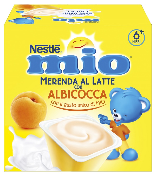 NESTLE' MIO MERENDA ALBICOCCA 4 X 100 G - pharmaluna