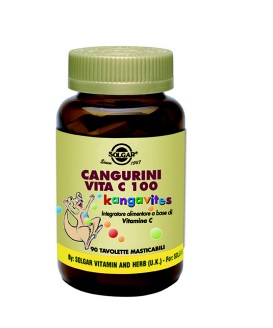 CANGURINI VITAMINA C 100 COMPRESSE MASTICABILI - pharmaluna