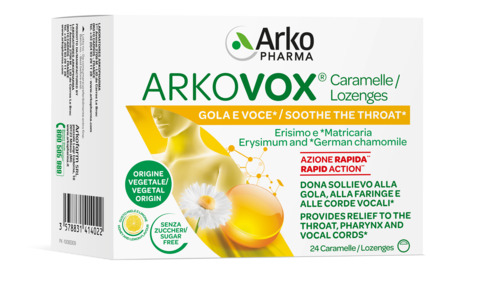 ARKOVOX MIELE/LIMONE 24 CARAMELLE - pharmaluna