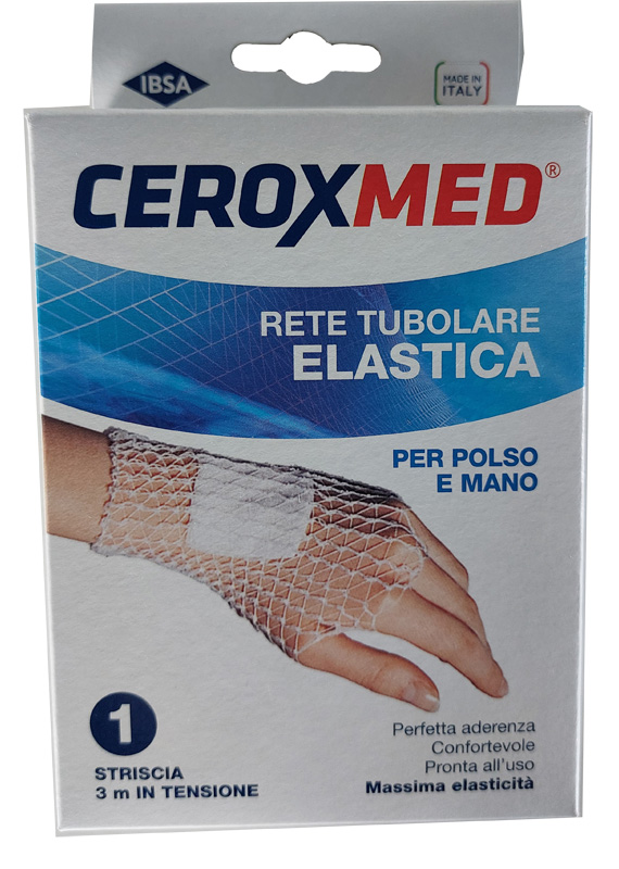 CEROXMED RETE TUBOLARE MANO/POLSO 3 M 1 PEZZO - pharmaluna