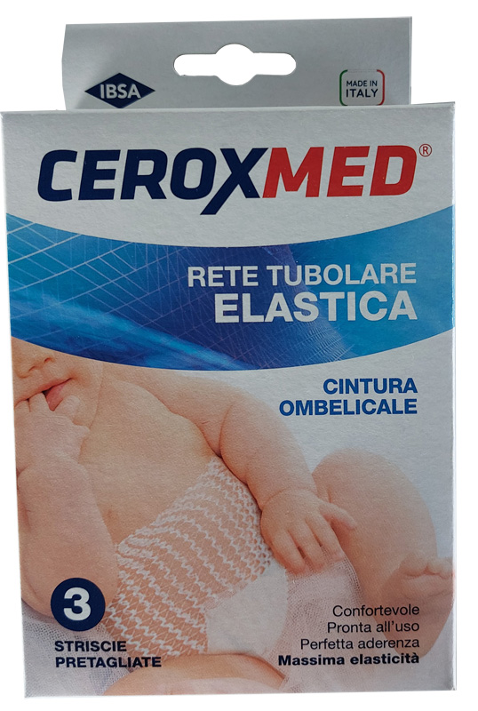 CEROXMED RETE TUBOLARE CINTURA OMBELICALE 3 PEZZI - pharmaluna