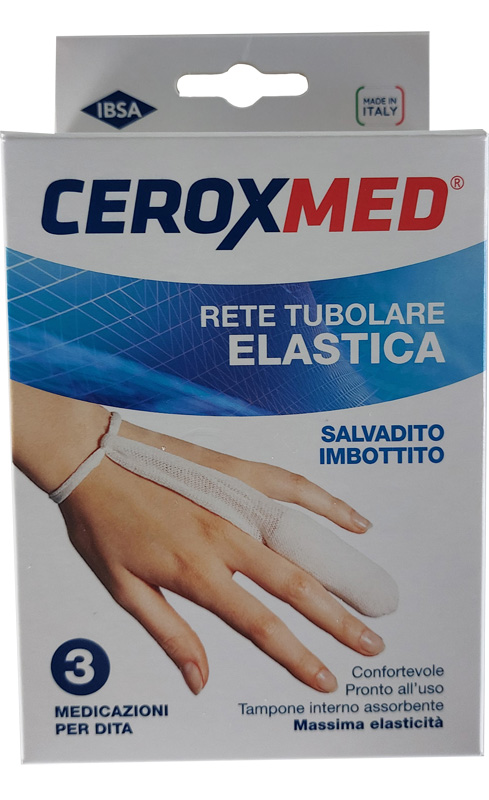 CEROXMED RETE TUBOLARE IMBOTTITA SALVADITO 3 PEZZI - pharmaluna