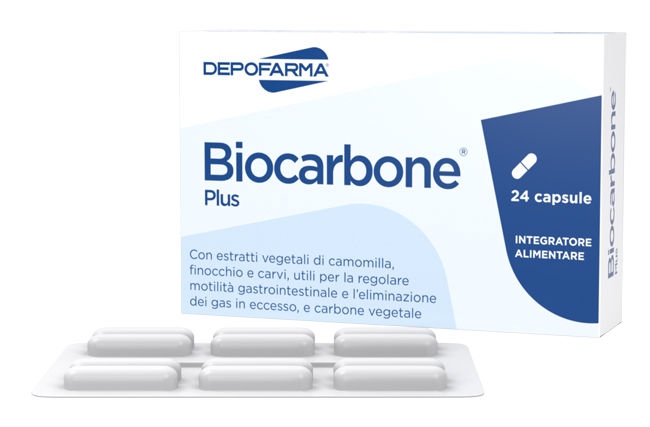 BIOCARBONE PLUS 24 CAPSULE - pharmaluna