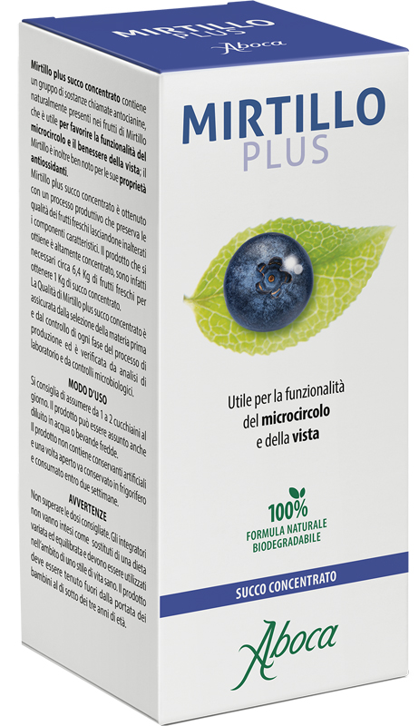 MIRTILLO PLUS SUCCO CONCENTRATO 100 ML - pharmaluna