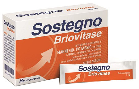 BRIOVITASE SOSTEGNO 14 BUSTINE MONODOSE - pharmaluna