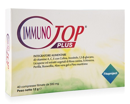 IMMUNOTOP PLUS 40 COMPRESSE FILMATE DA 300 MG - pharmaluna