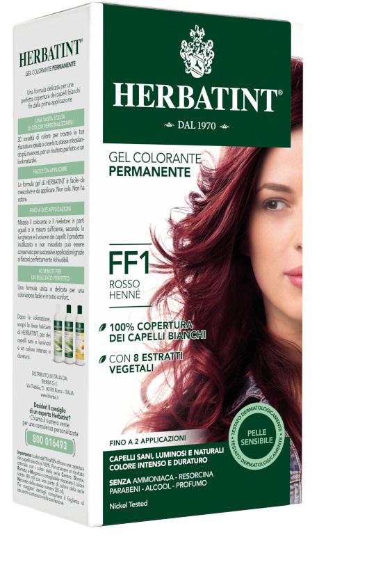HERBATINT FLASH ROSSO HENNE 135 ML - pharmaluna