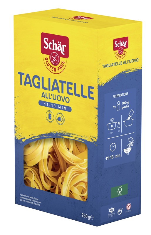 SCHAR TAGLIATELLE UOVO 250 G - pharmaluna