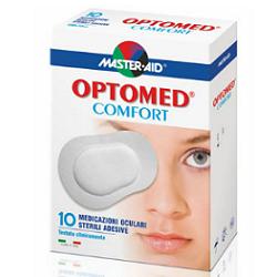GARZA OCULARE MEDICATA MASTER-AID OPTOMED COMFORT 10 PEZZI - pharmaluna
