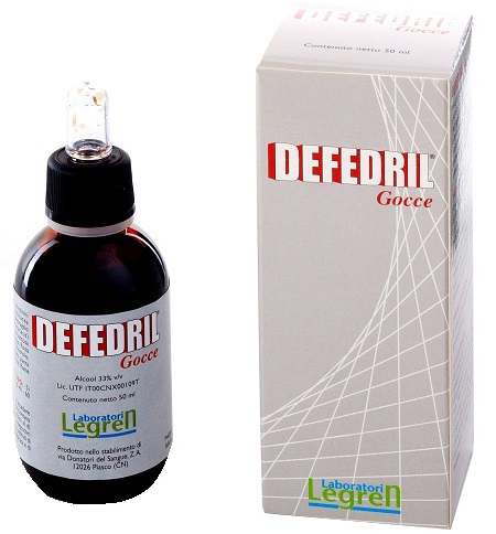DEFEDRIL GOCCE 50 ML - pharmaluna