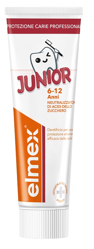 ELMEX JUNIOR PROFESSIONAL DENTIFRICIO 75 ML - pharmaluna