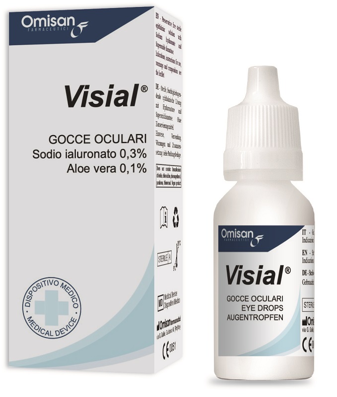 GOCCE OCULARI VISIAL 10 ML - pharmaluna