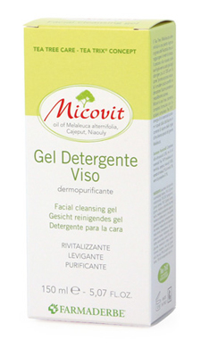 MICOVIT GEL DETERGENTE VISO 150 ML - pharmaluna