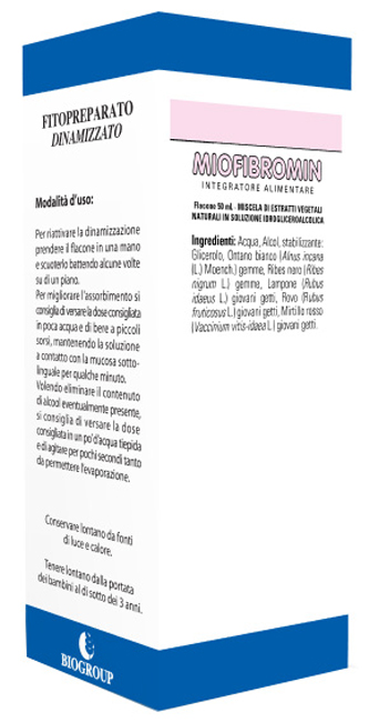 MIOFIBROMIN 50 ML SOLUZIONE IDROALCOLICA - pharmaluna