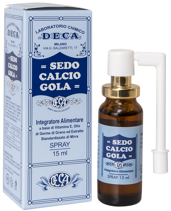 SEDO CALCIO GOLA SPRAY 15 ML - pharmaluna
