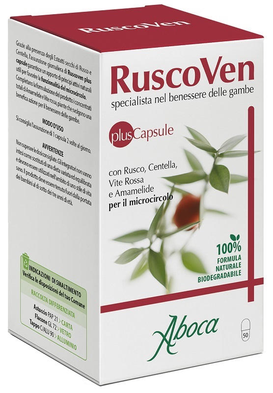 RUSCOVEN PLUS 50 CAPSULE - pharmaluna
