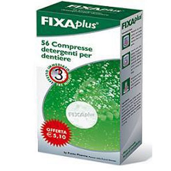 FIXAPLUS 56 COMPRESSE DETERGENTI - pharmaluna