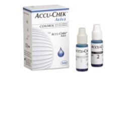 SOLUZIONE DI CONTROLLO PER TEST GLICEMIA ACCUCHEK AVIVA CONTROL SOL - pharmaluna
