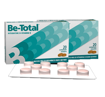 BE-TOTAL 20 COMPRESSE RIVESTITE - pharmaluna