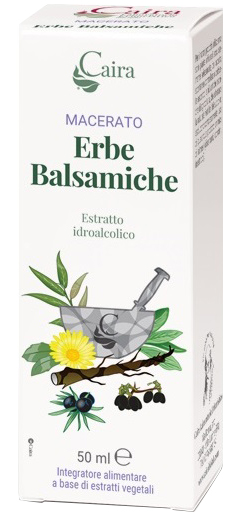 CAIRA MACERATO ERBE BALSAMICHE ESTRATTO IDROALCOLICO GOCCE 50 ML - pharmaluna