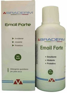 EMOIL FORTE DETERGENTE 400 ML BRADERM - pharmaluna
