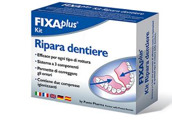 RIPARA DENTIERE KIT FIXAPLUS - pharmaluna