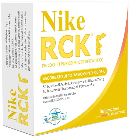 NIKE RCK ASCORBATO POTASSIO + RIBOSIO 100 BUSTINE 22,65 G - pharmaluna