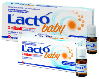 LACTO BABY 3 MILIARDI 7 FLACONCINI 10 ML - pharmaluna