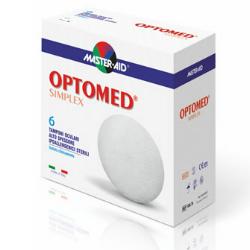 TAMPONE OCULARE MASTER-AID OPTOMED SIMPLEX 6 PEZZI - pharmaluna