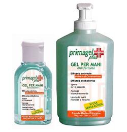 PRIMAGEL PLUS GEL DISINFETTANTE PER MANI E CUTE FLACONE LIBERTY 50 ML - pharmaluna