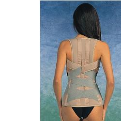 CORSETTO ORTOPEDICO DORSOLOMBARE CON SPALLA LEM TAGLIA MEDIUM - pharmaluna