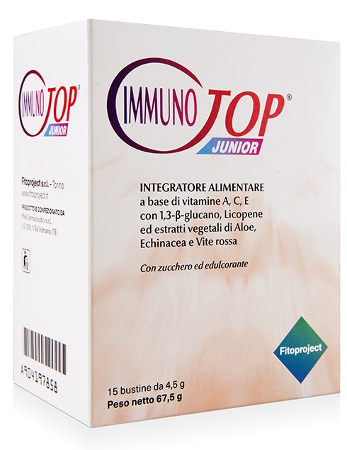 IMMUNOTOP JUNIOR 15 BUSTINE DA 4,5 G - pharmaluna