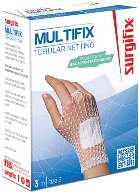 BENDA RETE MULTIFIX SANITIZED POLSO 3X300 CM - pharmaluna