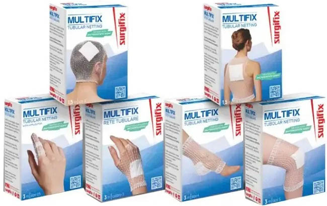 BENDA RETE MULTIFIX SANITIZED BRACCIO PIEDE GOMITO 4X300 CM - pharmaluna