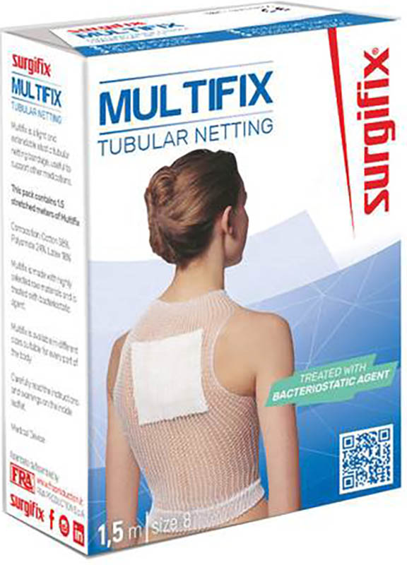 BENDA RETE MULTIFIX SANITIZED TORACE 8X150 CM - pharmaluna