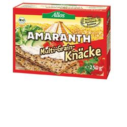 ALLOS CRACKERS INTEGRALI DI SEGALE ED AMARANTO CON SEMI MISTI SENZA LIEVITO 250 G - pharmaluna