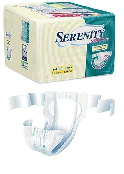 PANNOLONE PER INCONTINENZA SERENITY VESTE EXTRA M 15 PEZZI - pharmaluna