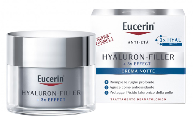 EUCERIN CREMA HYALURON-FILLER NOTTE 50 ML - pharmaluna