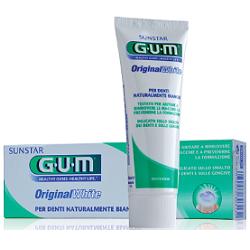 GUM ORIGINAL WHITE DENTIFRICIO 75 ML - pharmaluna