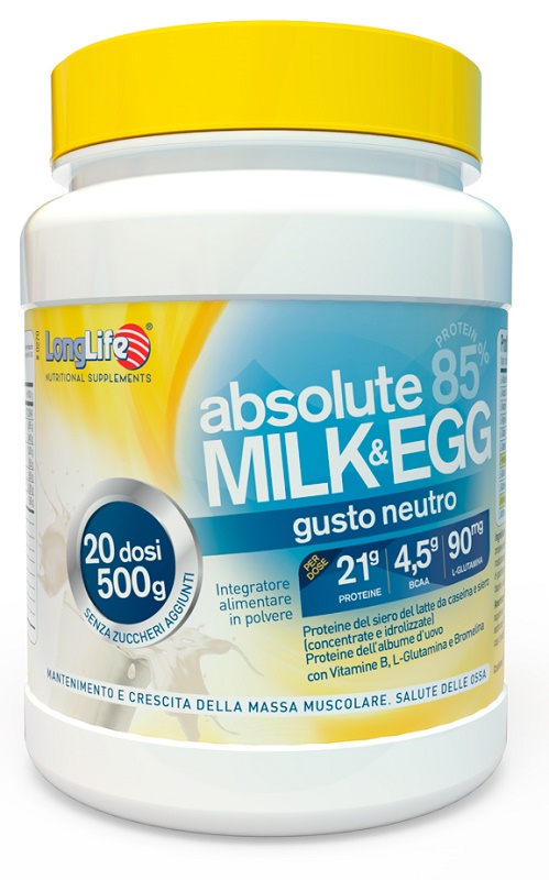 LONGLIFE ABSOLUTE MILK EGG 500 G - pharmaluna