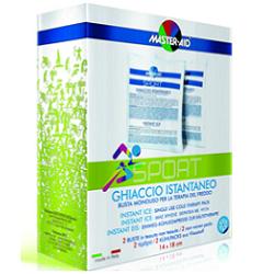 GHIACCIO ISTANTANEO MASTER-AID SPORT PER TERAPIA DEL FREDDO 2 PEZZI - pharmaluna