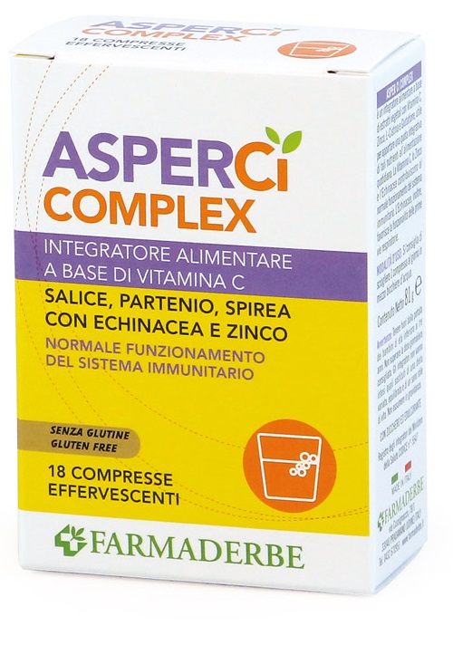 ASPER CI COMPLEX 18 COMPRESSE - pharmaluna