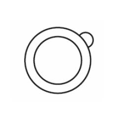 ANELLO MODELLABILE PER PLACCA APT 7806 IN IDROCOLLOIDE DIAMETRO 98MM 10 PEZZI CODICE ARTICOLO 7806 - pharmaluna