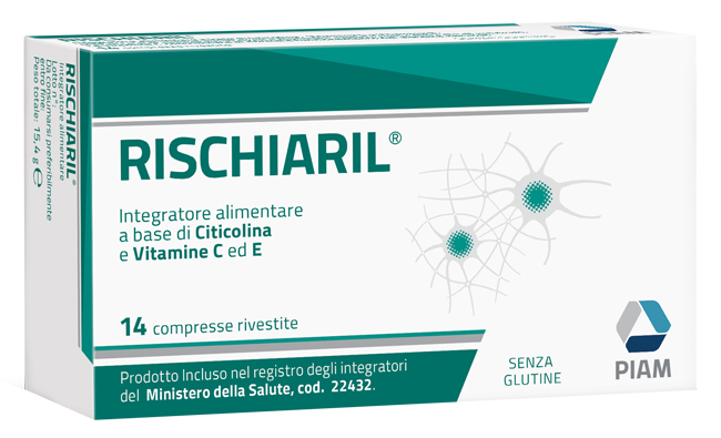 RISCHIARIL 14 COMPRESSE RIVESTITE - pharmaluna